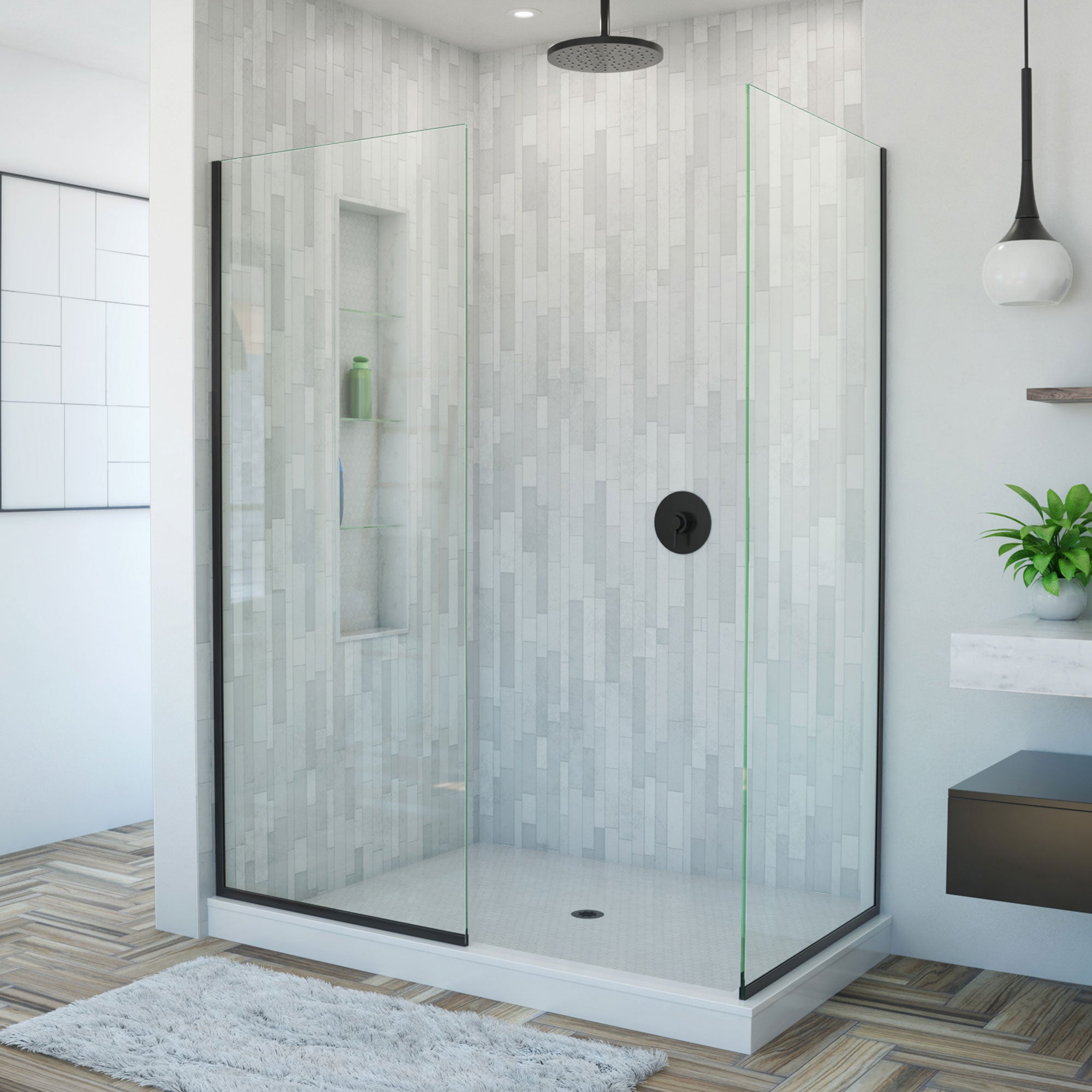 DreamLine Linea 34" W Shower Door