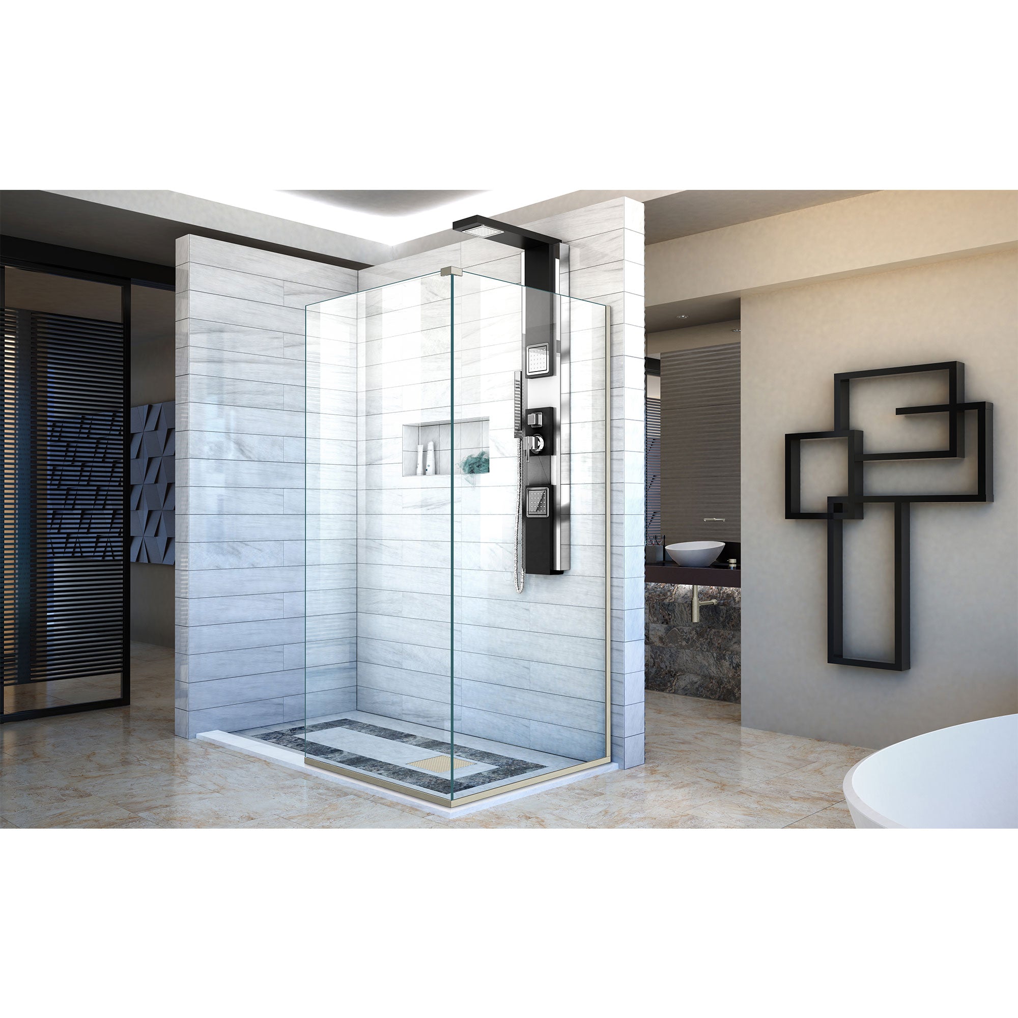 DreamLine Linea 34" W Shower Door