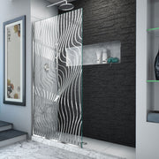 DreamLine Platinum Linea 34" W Shower Door