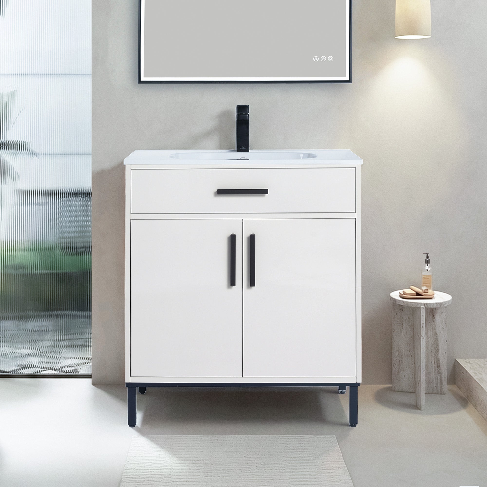 Blossom Lisbon 048 Vanity Cabinet Only (V8048 Series)
