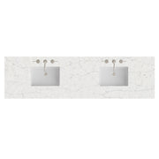 James Martin 84" Double Top with Sink, 3cm