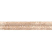 Light Travertine Filled And Honed Molding Crown 2"X12"
