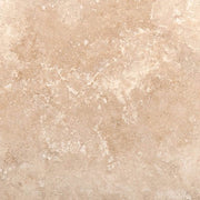 Light Travertine Filled And Honed Tile 18"X18"