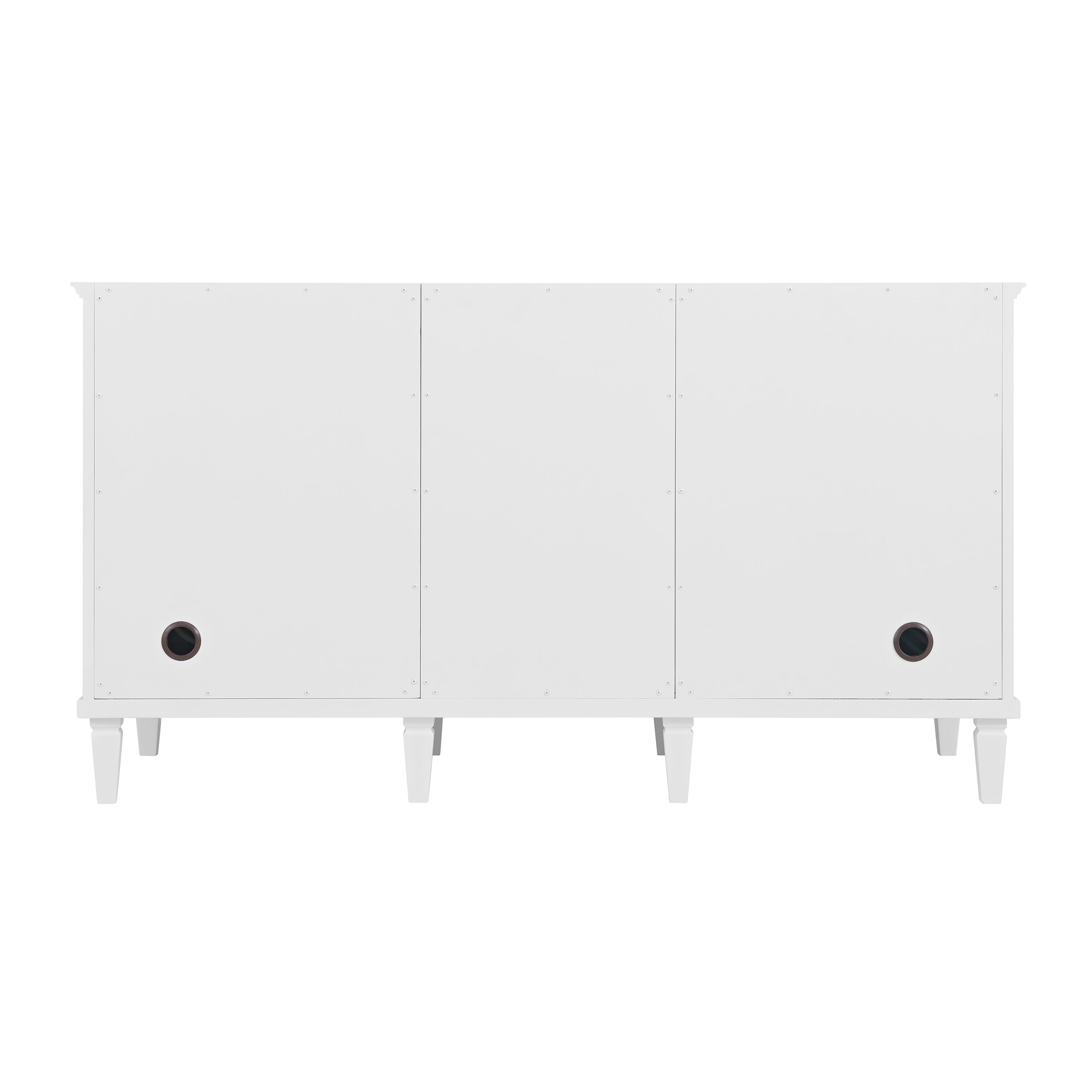 James Martin Lorelai 60" Double Vanity in Bright White with 3cm Countertop