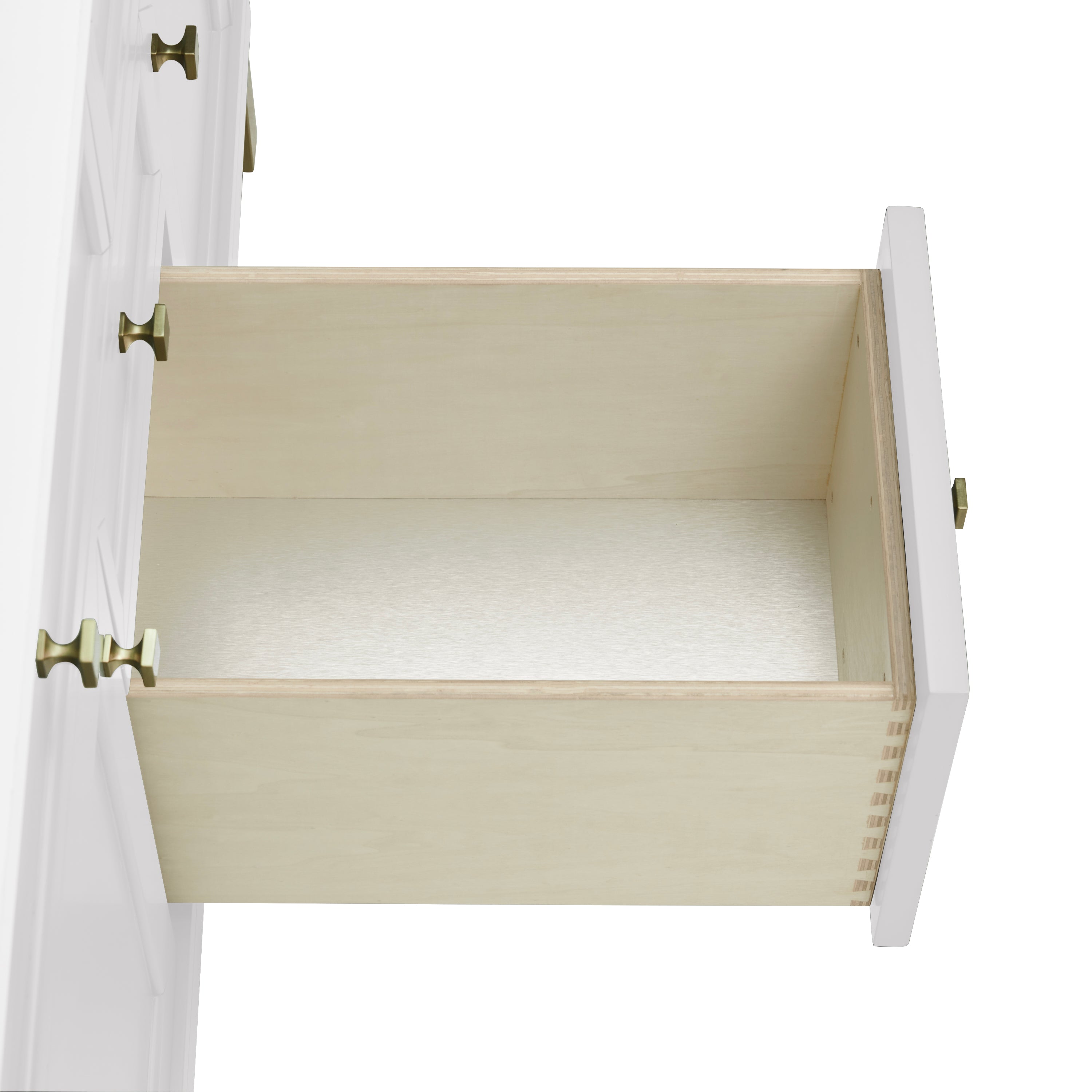 James Martin Chicago 48" Single Vanity in Glossy White with 3cm Countertop