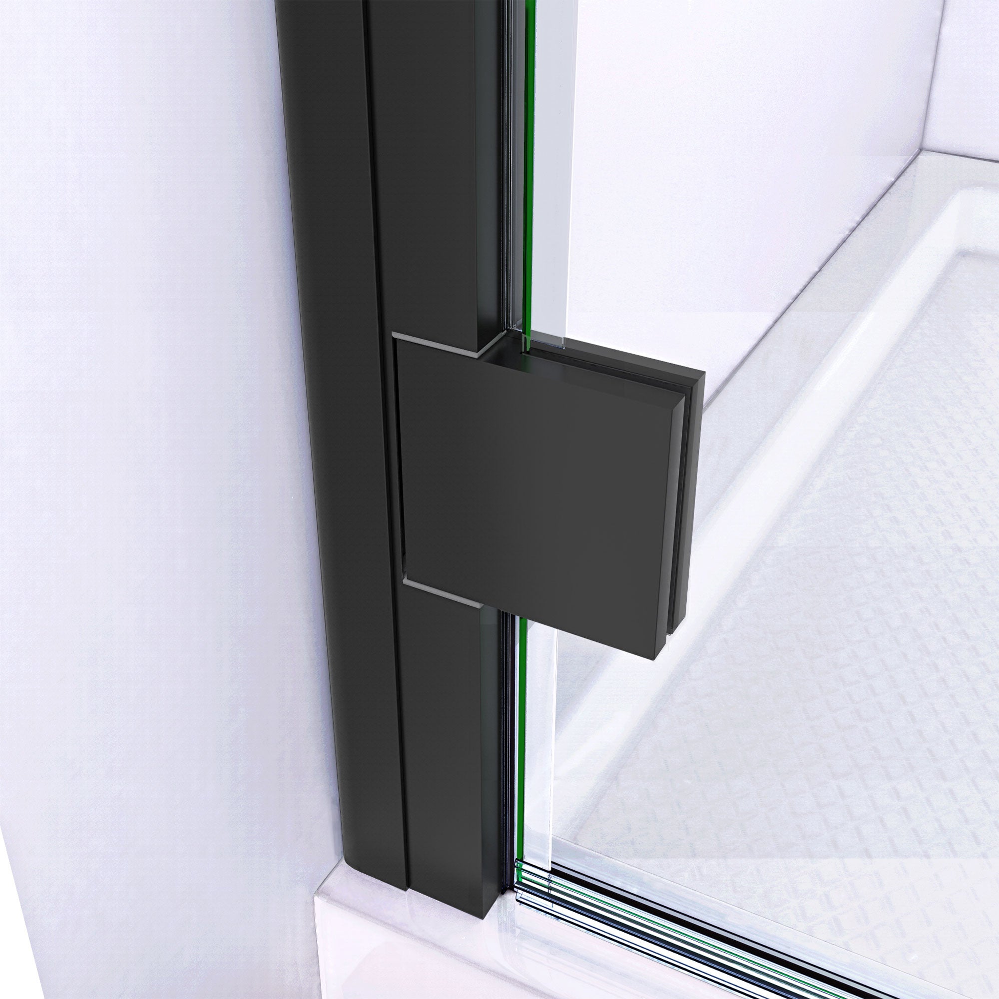 DreamLine Lumen 32" D x 42" W Shower Door and Base