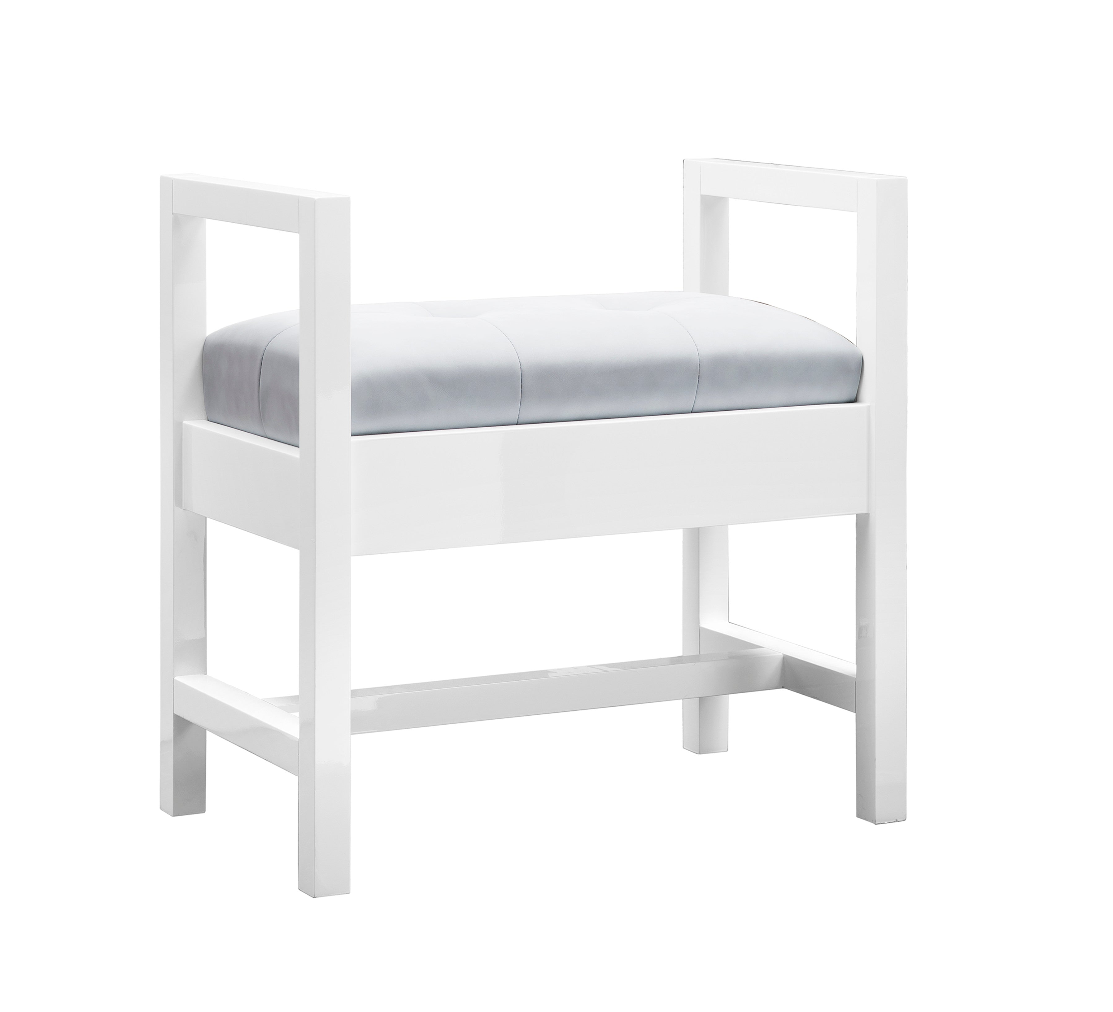 James Martin Addison 24.5" Upholstered Bench