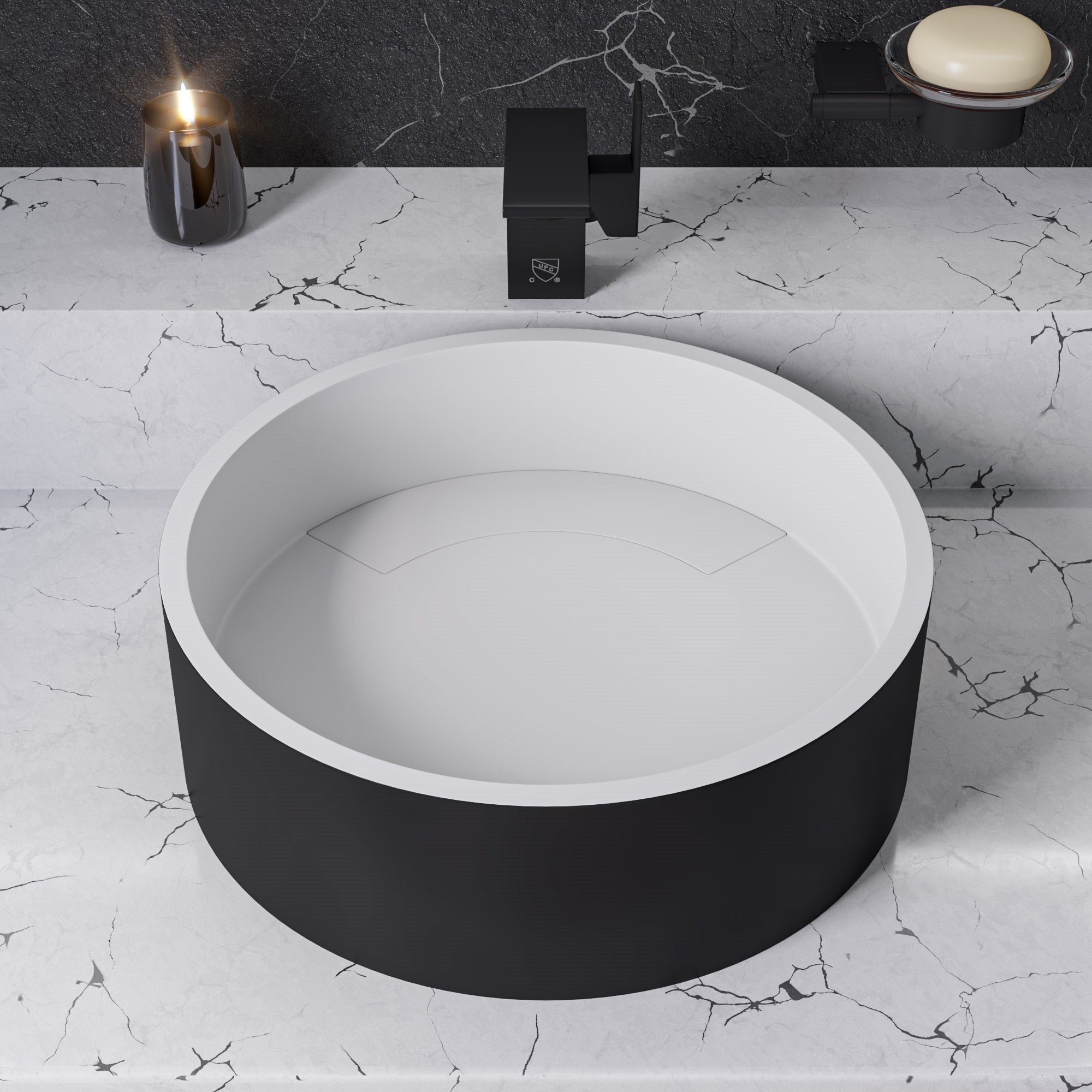 ALFI brand AB1470 Single Hole Bathroom Faucet
