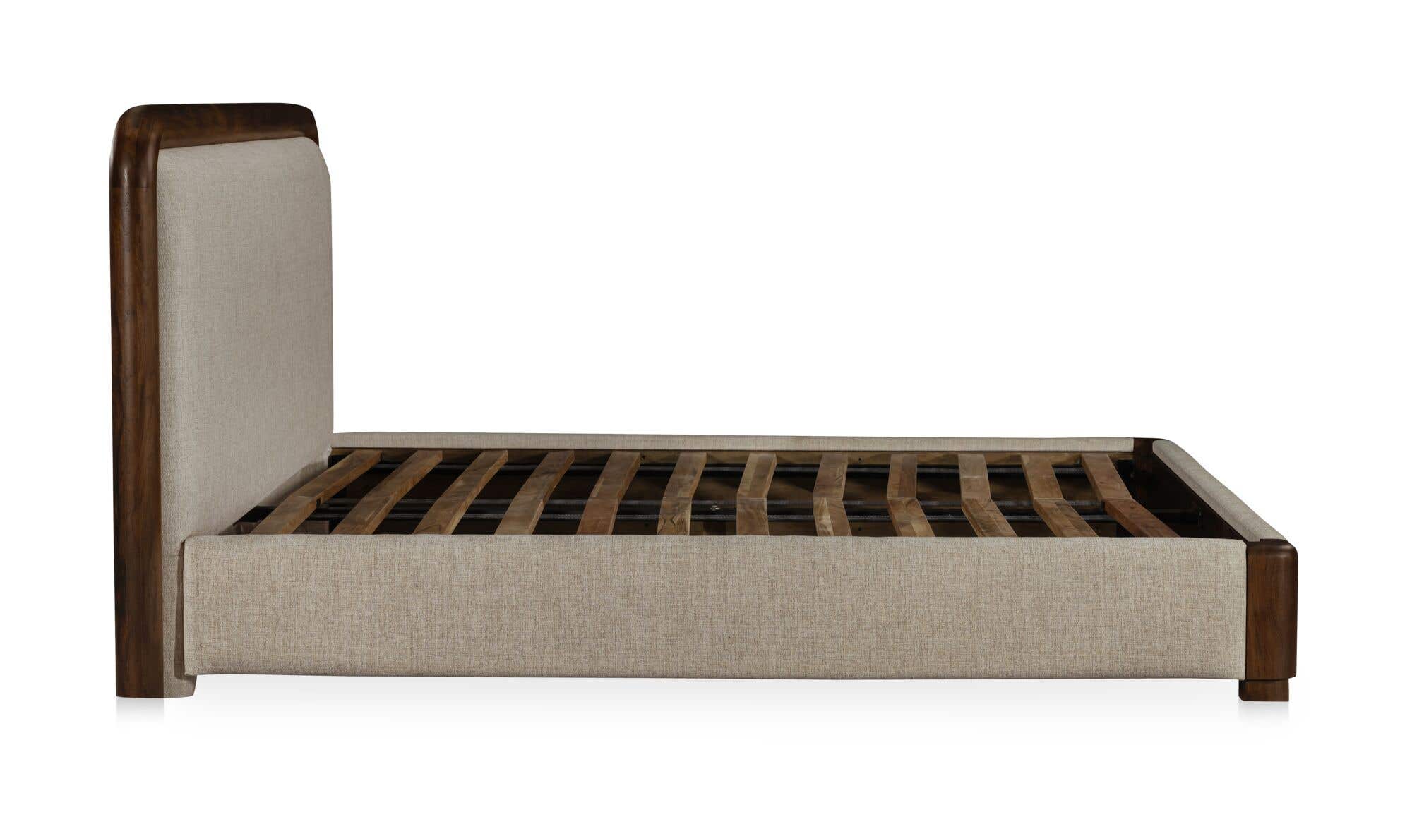 Moes Bower King Bed Brown LX-1080