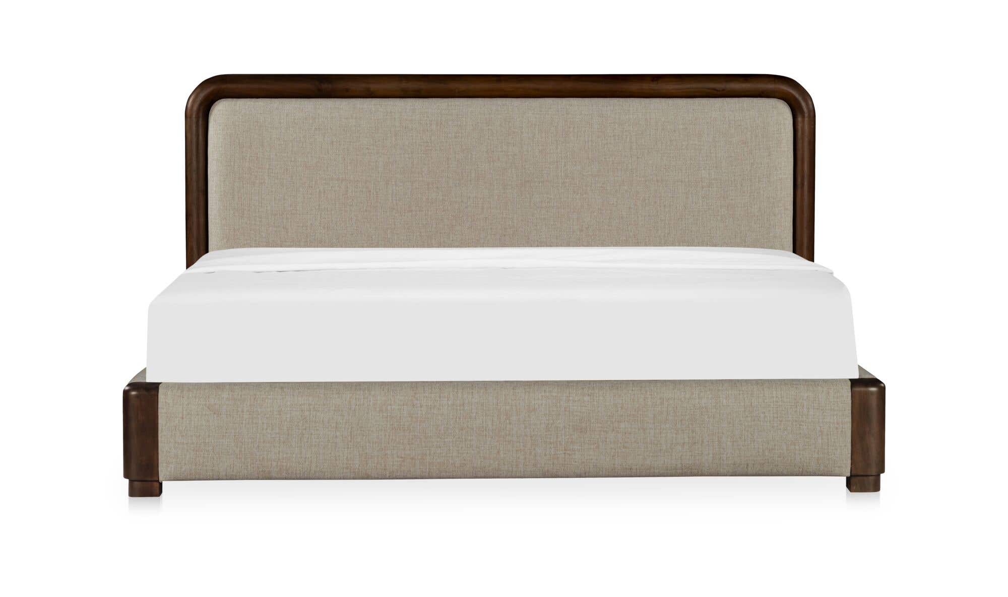 Moes Bower King Bed Brown LX-1080