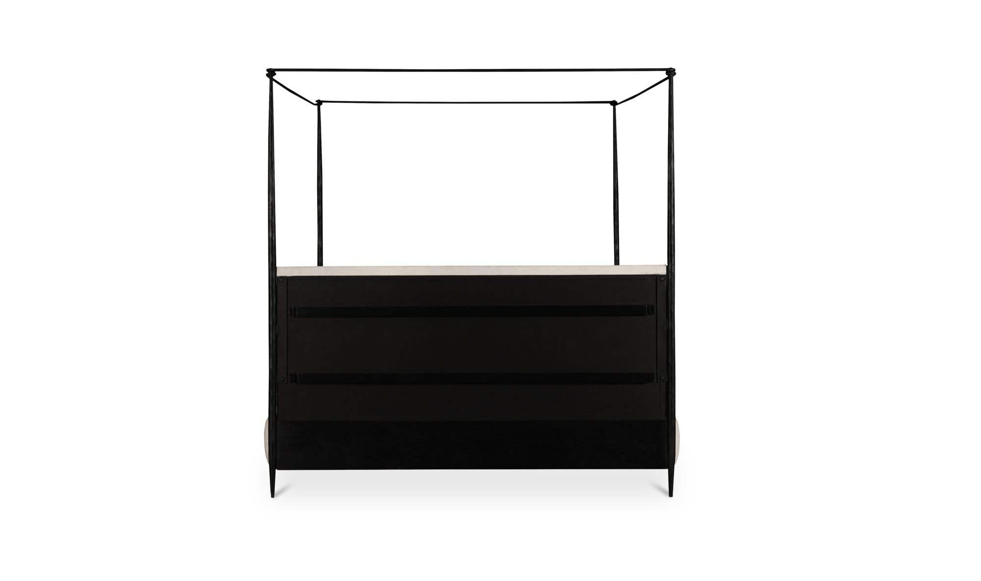 Moes Viola King Bed Beige LX-1082
