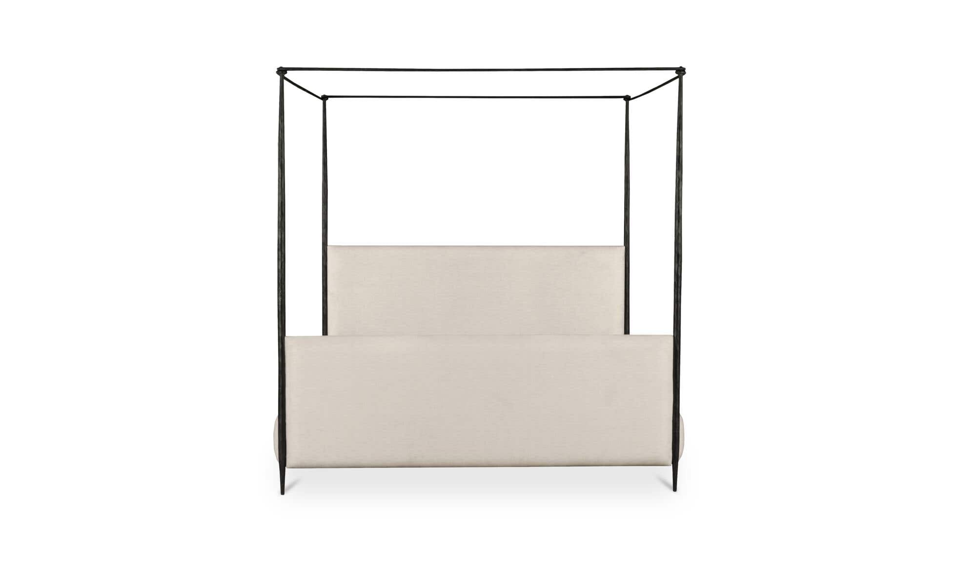 Moes Viola Queen Bed Beige LX-1083