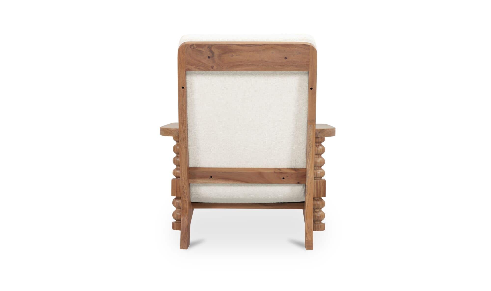 Moes Ingrid Accent Chair Off White LX-1094