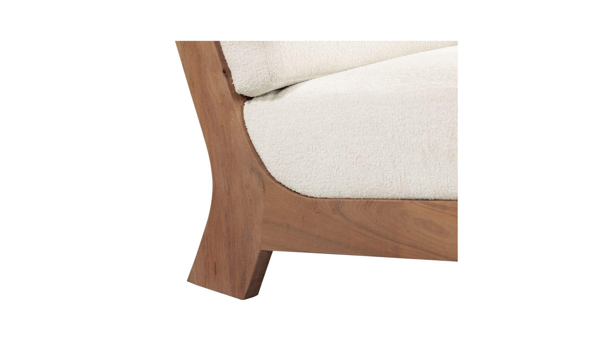 Moes Ingrid Accent Chair Off White LX-1094