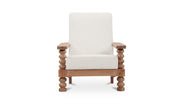 Moes Ingrid Accent Chair Off White LX-1094