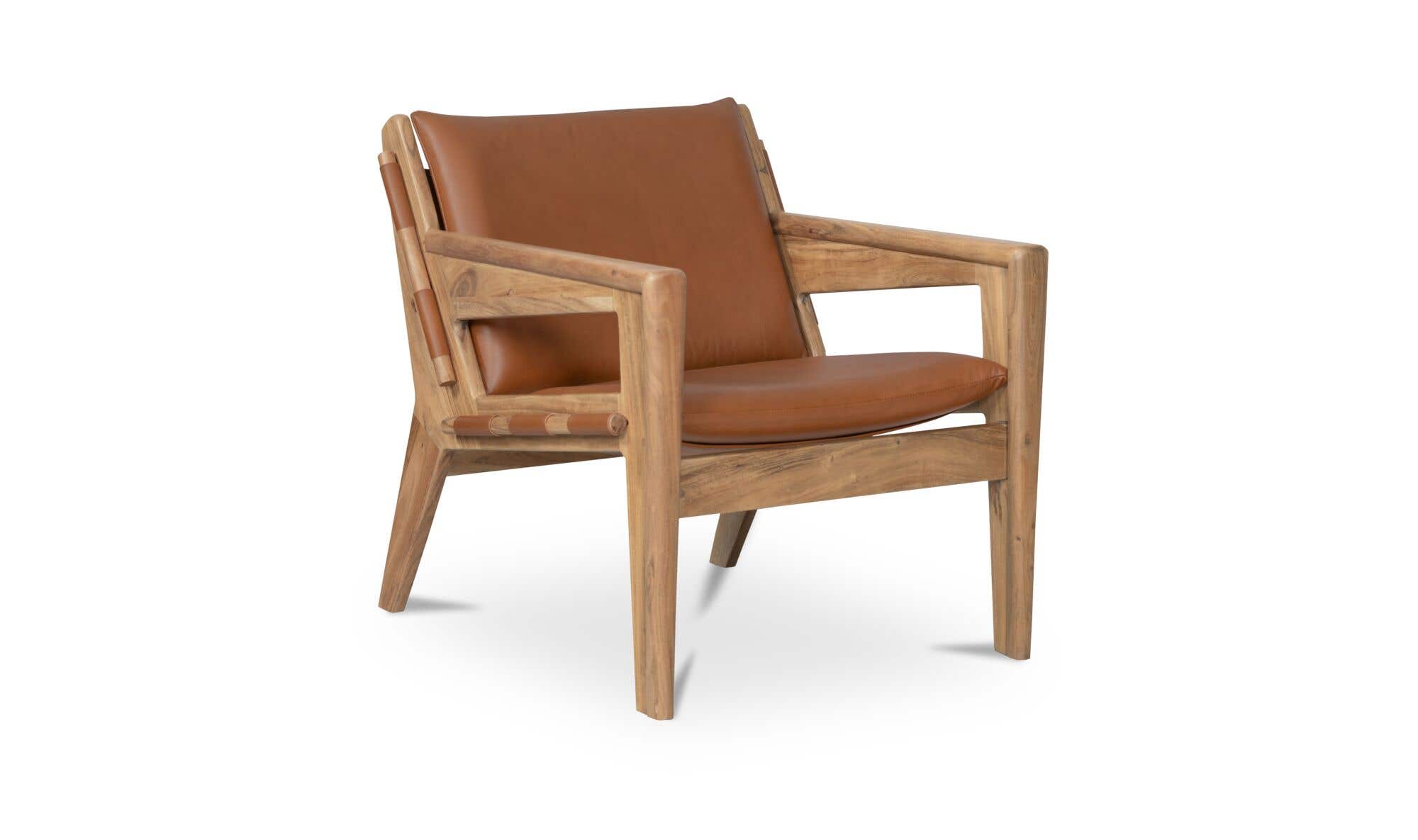 Moes Baker Accent Chair Brown LX-1095