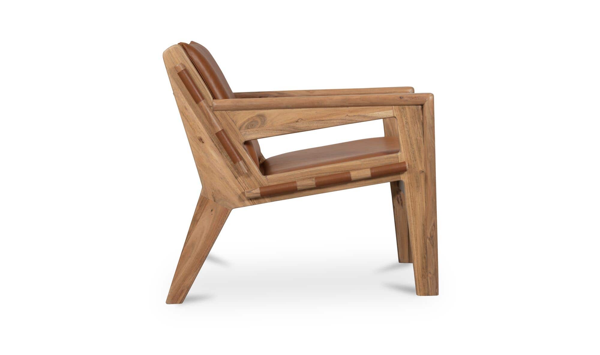 Moes Baker Accent Chair Brown LX-1095