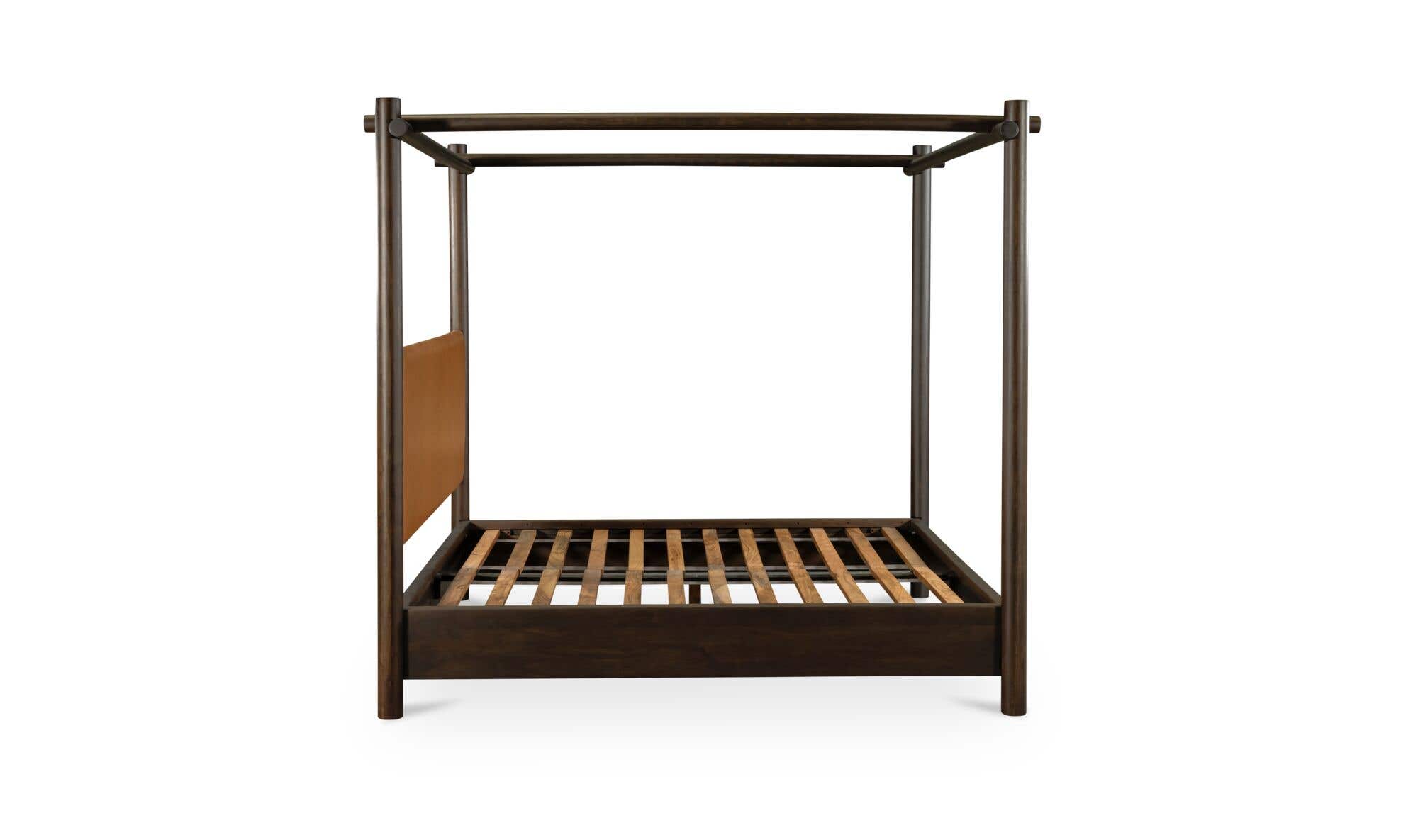 Moes Devin Bed Queen Brown LX-1097