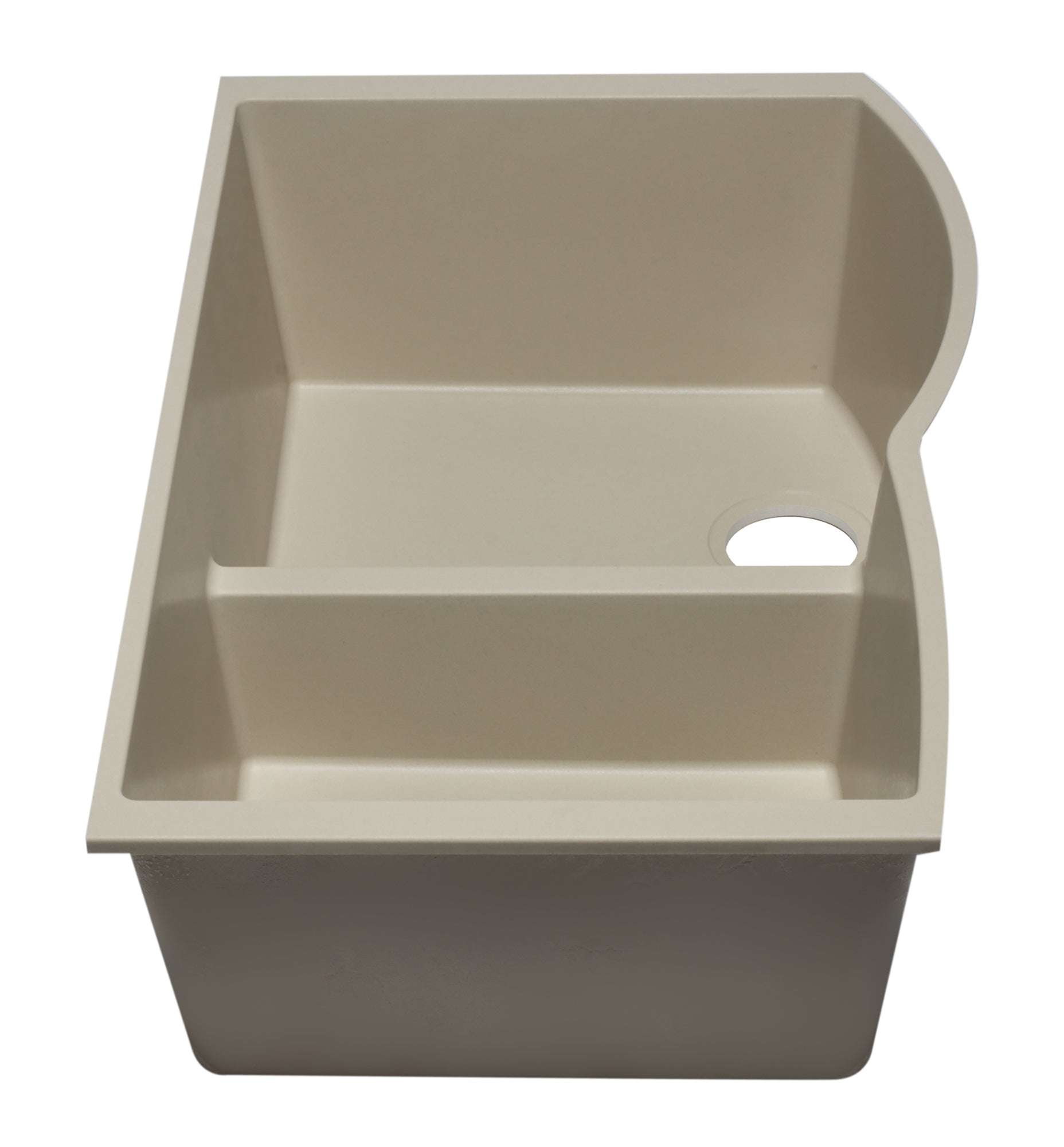 ALFI brand AB3320UM 33" Double Bowl Undermount Granite Composite Kitchen Sink