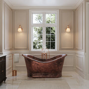 MAIDSTONE | DXV Eyre Copper Double Slipper Bathtub