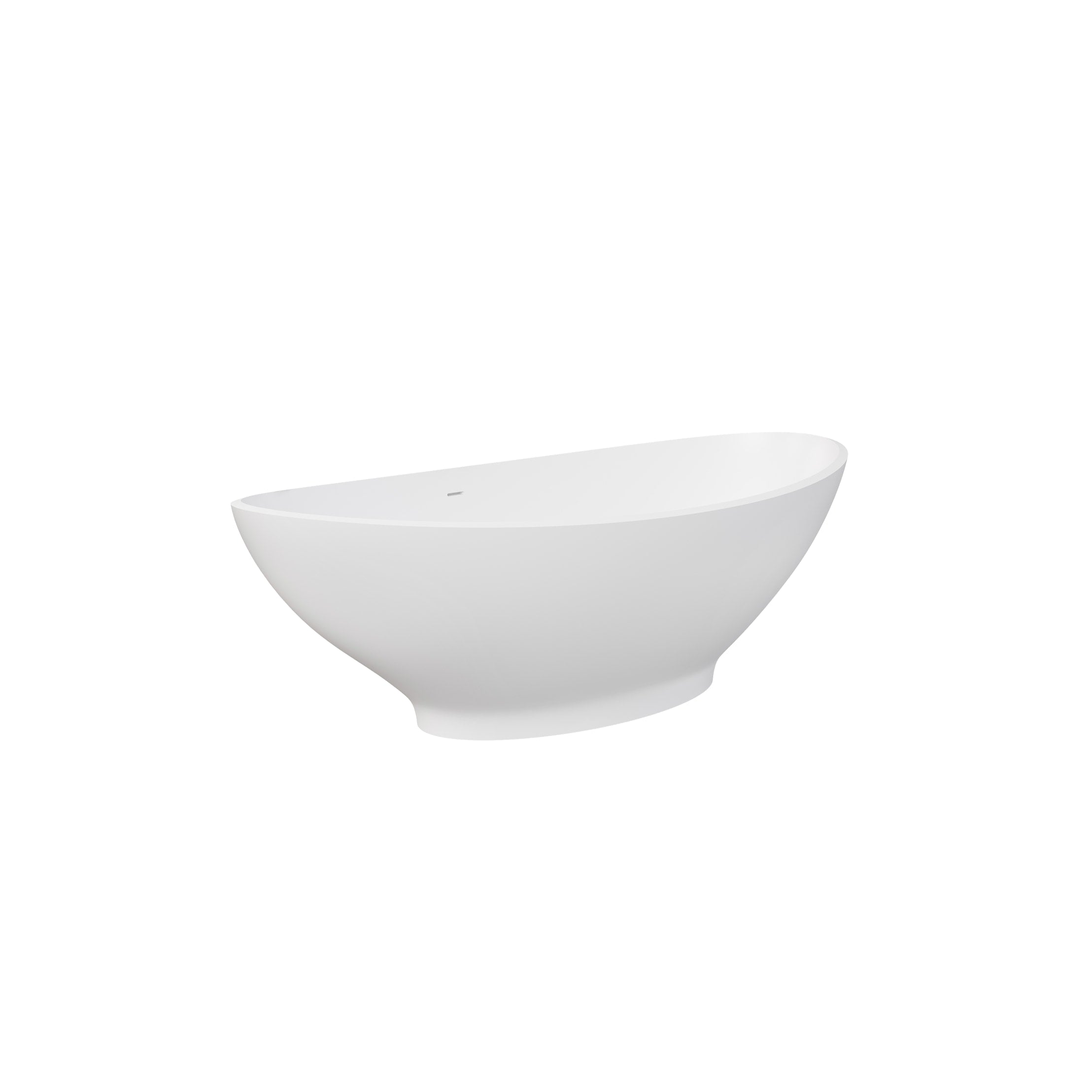 MAIDSTONE | DXV Grasse 75 Inch Resin Double Slipper Matte Tub