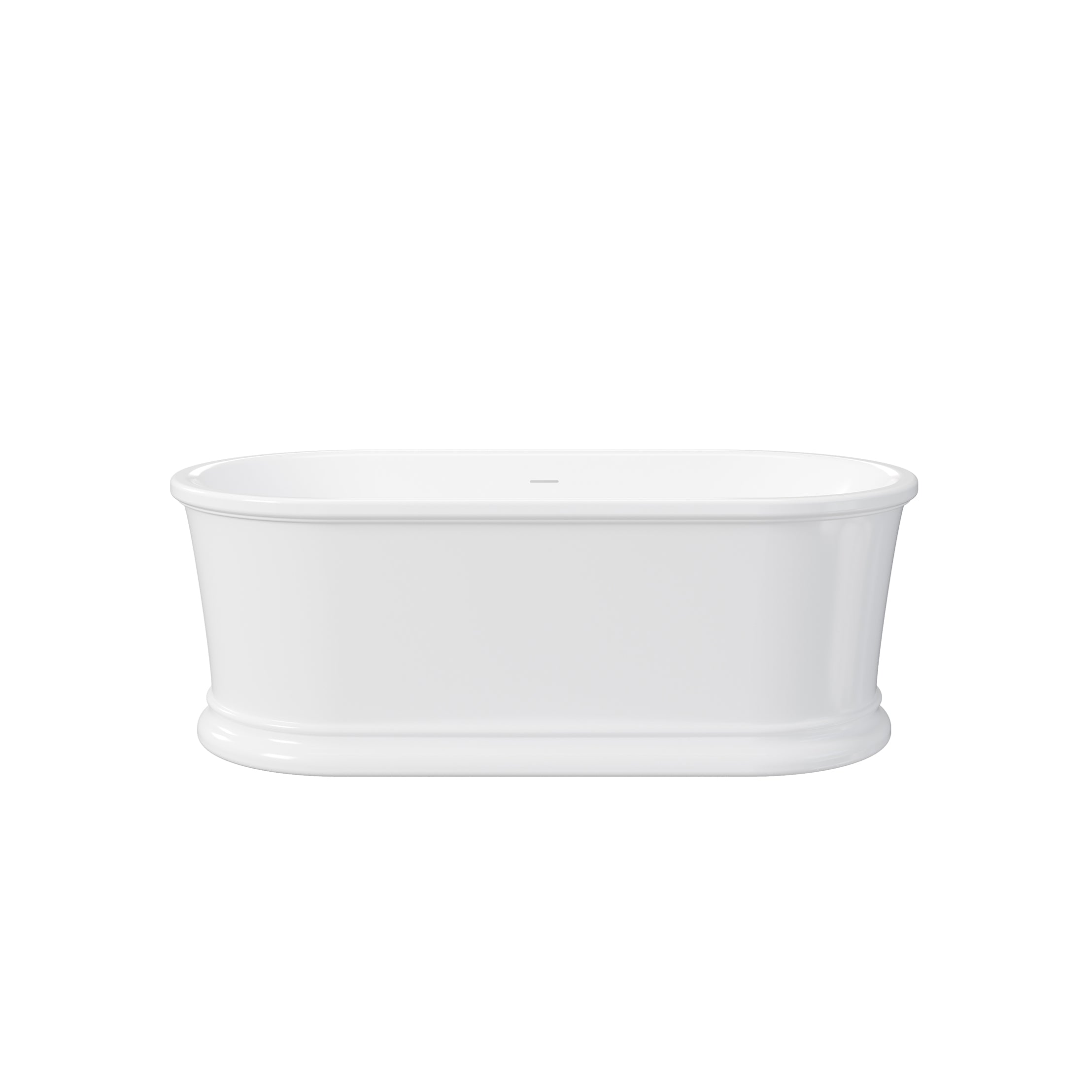 MAIDSTONE | DXV Heston 66" Double Ended Acrylic Freestanding Tub