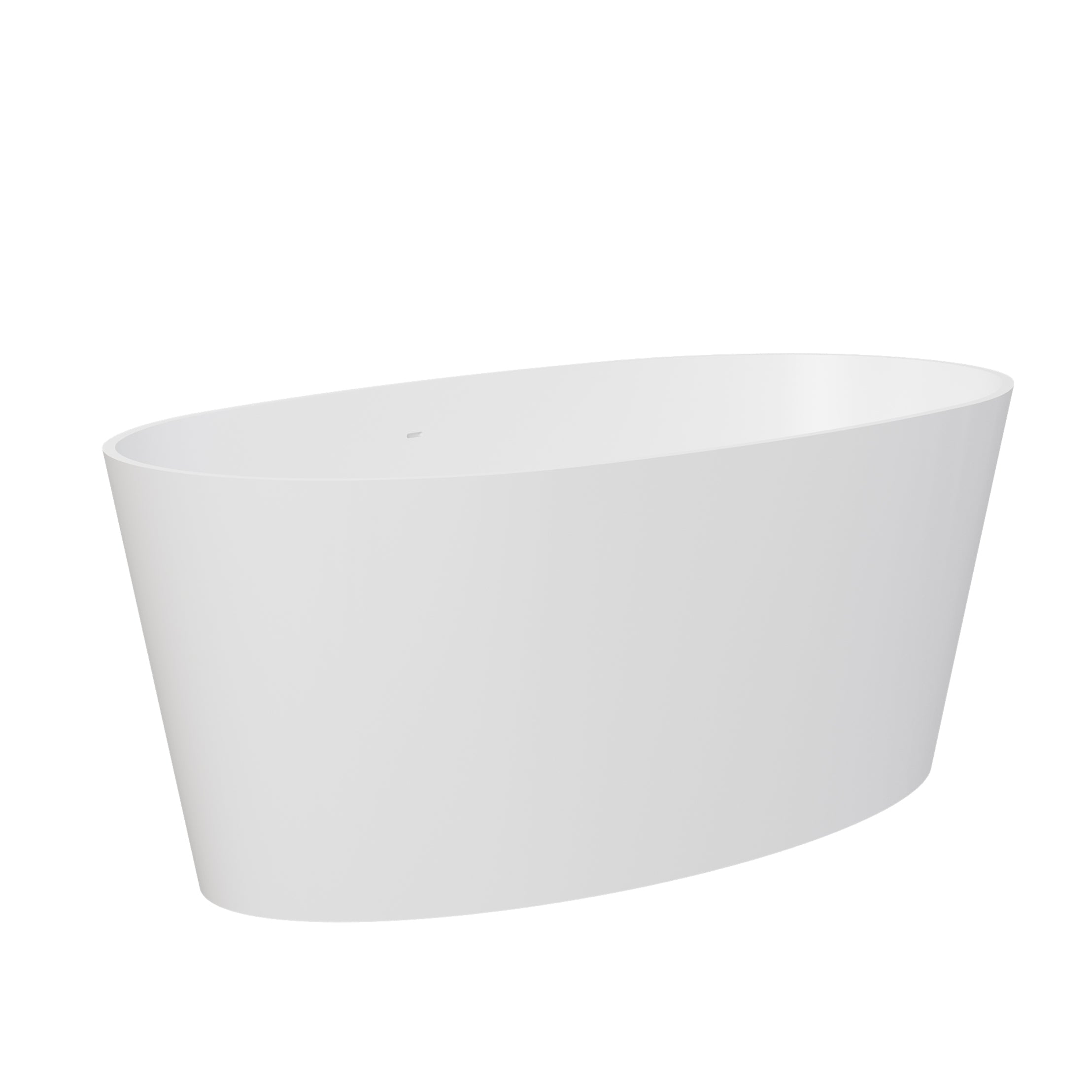 MAIDSTONE | DXV Marseille 59 Inch Resin Double Ended Matte Tub