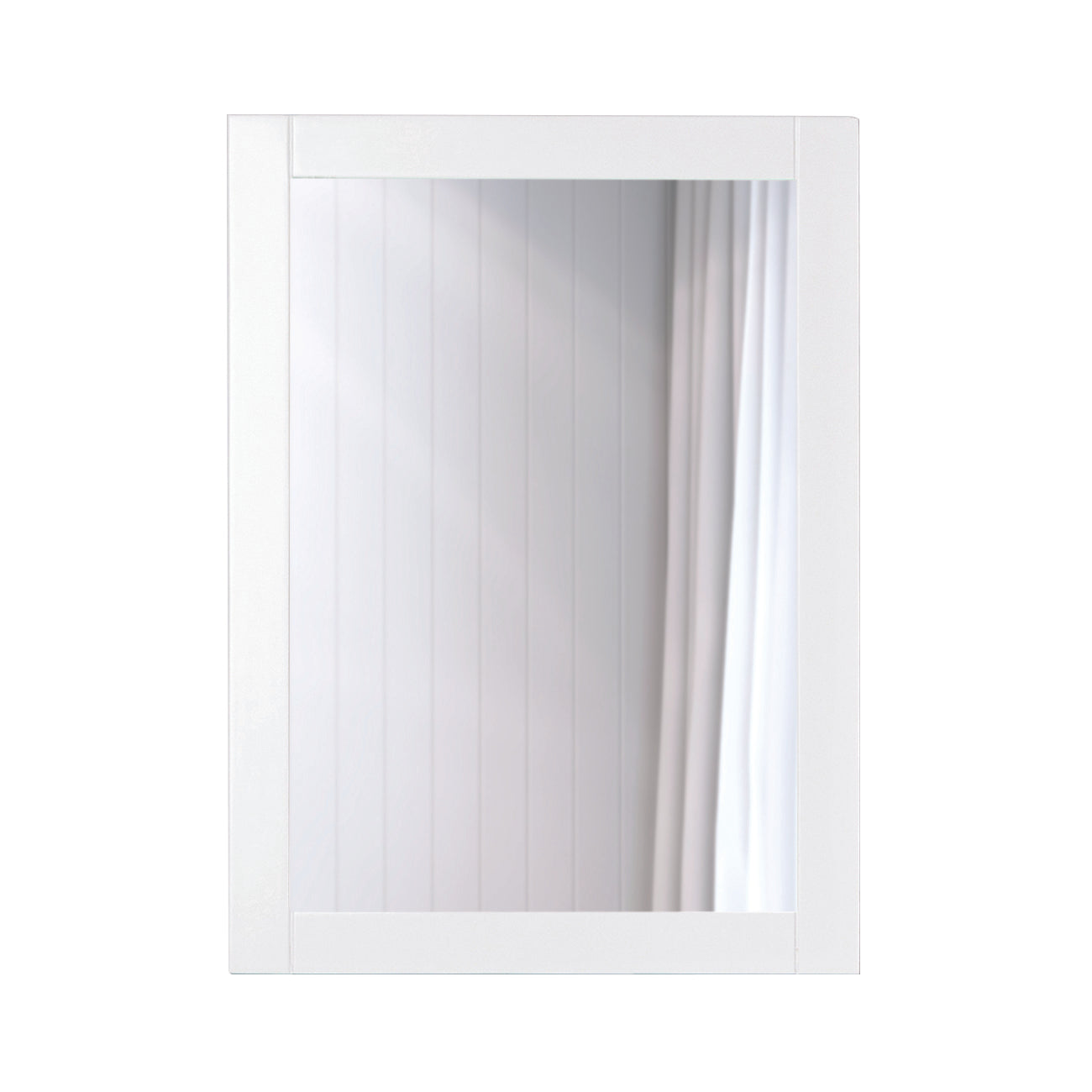 MAIDSTONE 24 Inch Wood Mirror