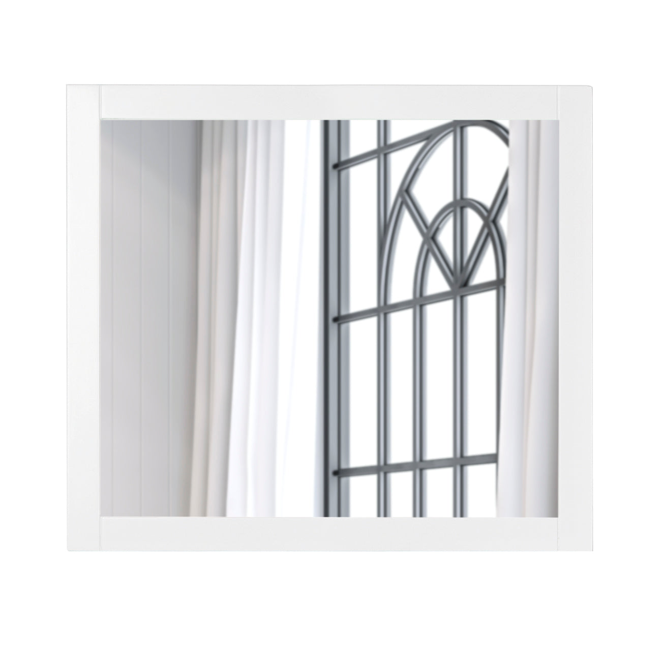 MAIDSTONE 36 Inch Wood Mirror