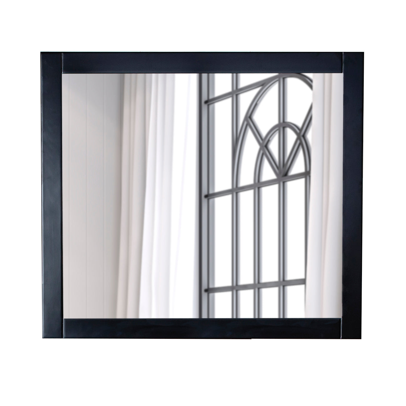 MAIDSTONE 36 Inch Wood Mirror