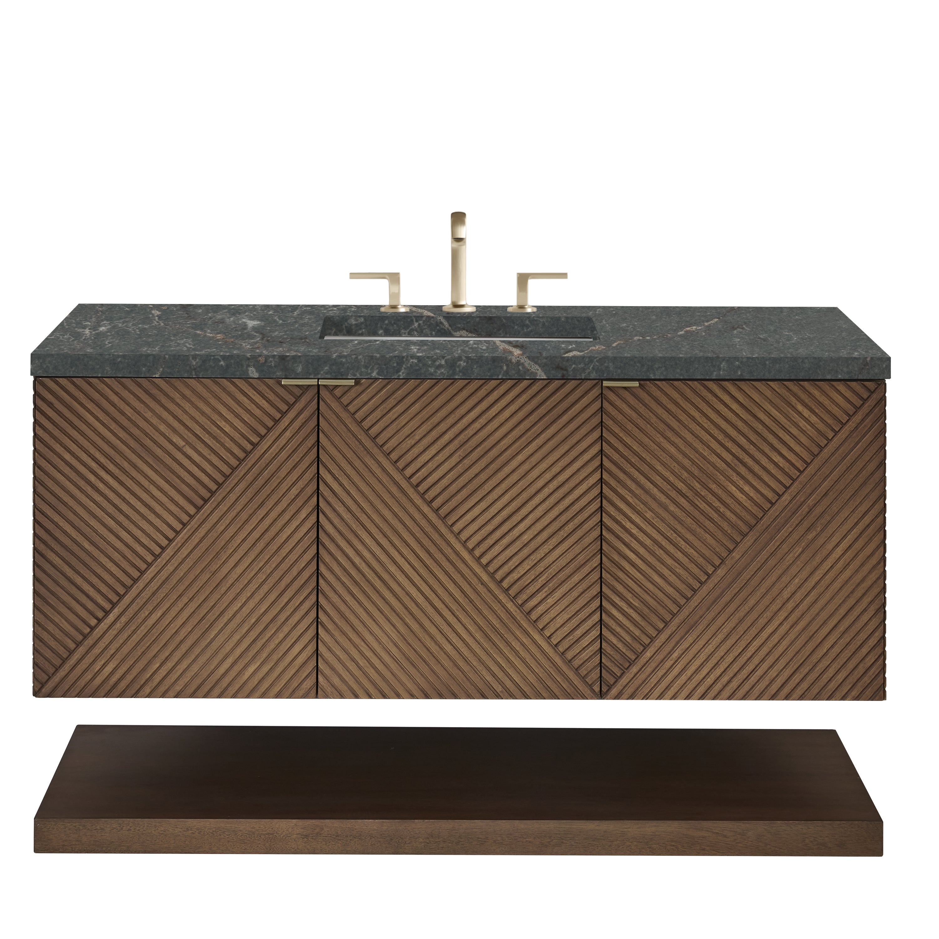 James Martin Marcello 48" Single Vanity in Chestnut with 3cm Countertop