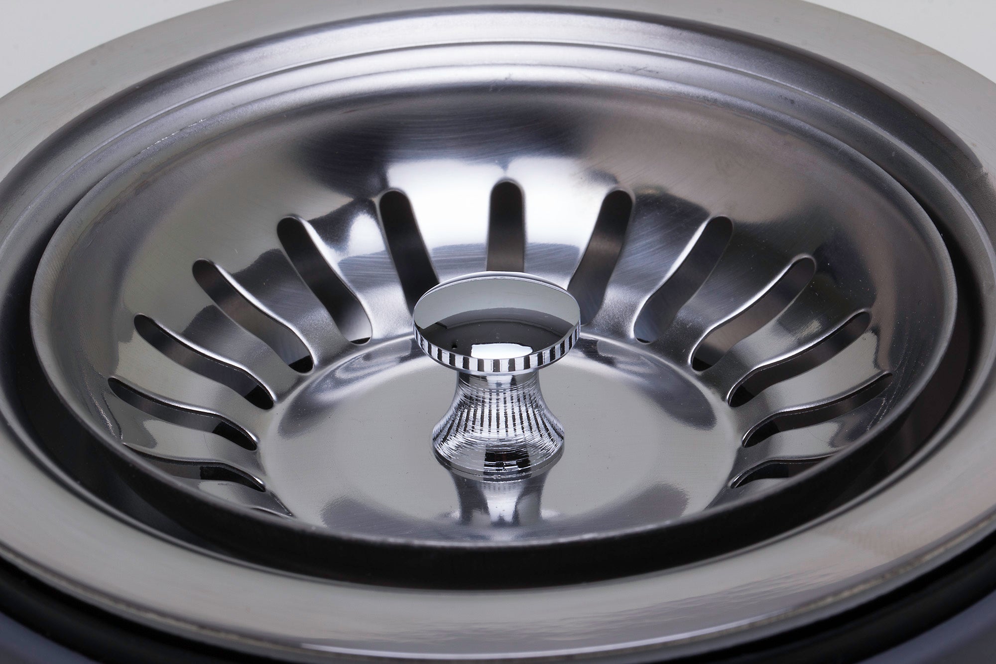 ALFI brand ABST35 3 1/2" Basket Strainer Drain