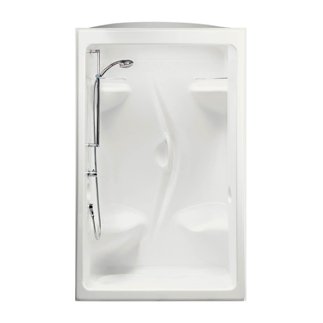 Maax Stamina 48-I 51 x 36 Acrylic Alcove Center Drain One-Piece Shower