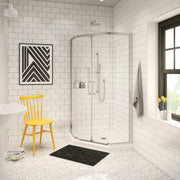 Maax Neo-Angle Base 38 3 in. 38 x 38 Acrylic Corner Left or Right Shower Base with Corner Drain in White