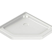 Maax Neo-Angle Base 42 3 in. 42 x 42 Acrylic Corner Left or Right Shower Base with Corner Drain