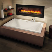 Maax Aiiki 7242 Acrylic Drop-in Center Drain Bathtub