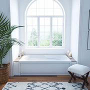 Maax Baccarat 72 x 36 Acrylic Alcove End Drain Bathtub