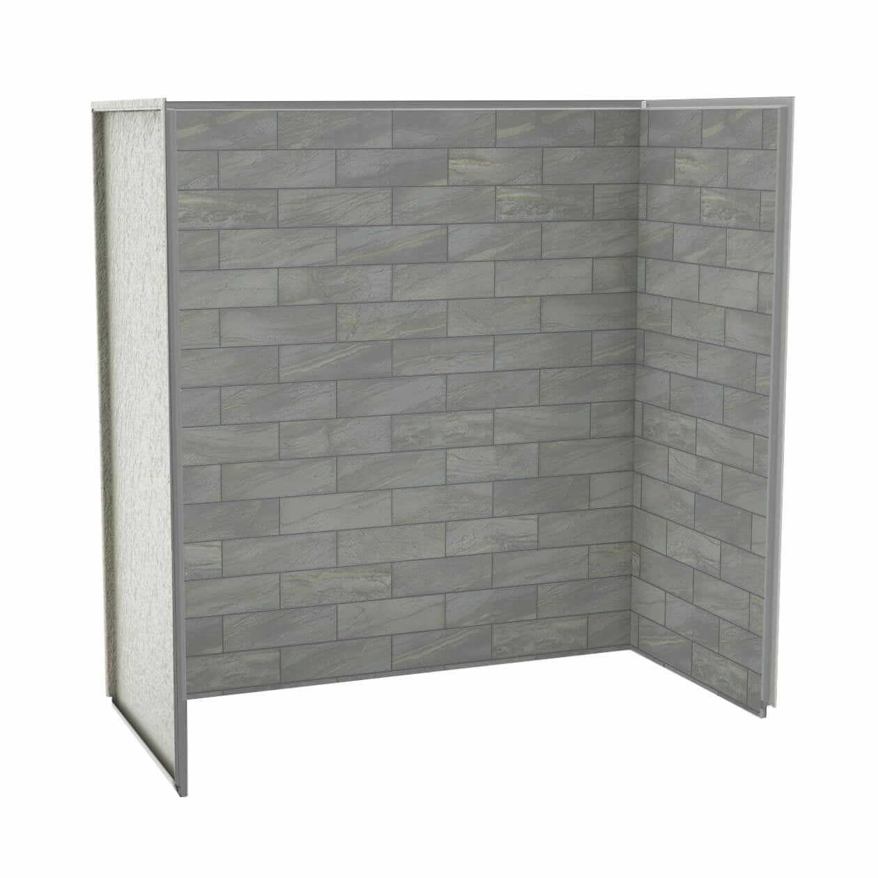 Maax Utile 6032 Composite Direct-to-Stud Three-Piece Tub Wall Kit