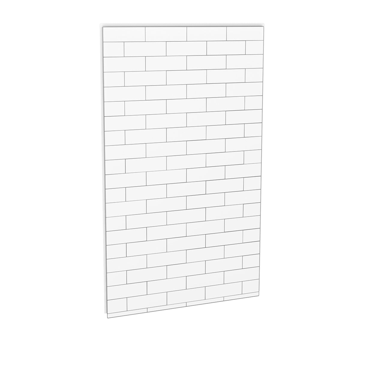 Maax Utile 48 in. Composite Direct-to-Stud Back Wall