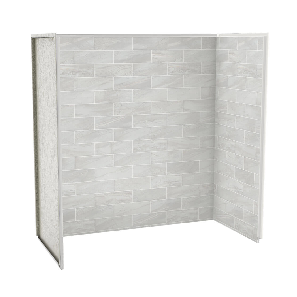 Maax Utile 6030 Composite Direct-to-Stud Three-Piece Tub Wall Kit