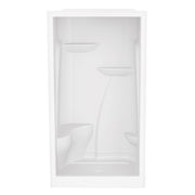 Maax M148 48 x 36 Acrylic Alcove Center Drain One-Piece Shower