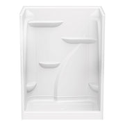 Maax E160 60 x 37 Acrylic Alcove Center Drain One-Piece Shower