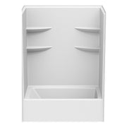 Maax CAE260S 60 x 35 Acrylic Alcove One-Piece Tub Shower