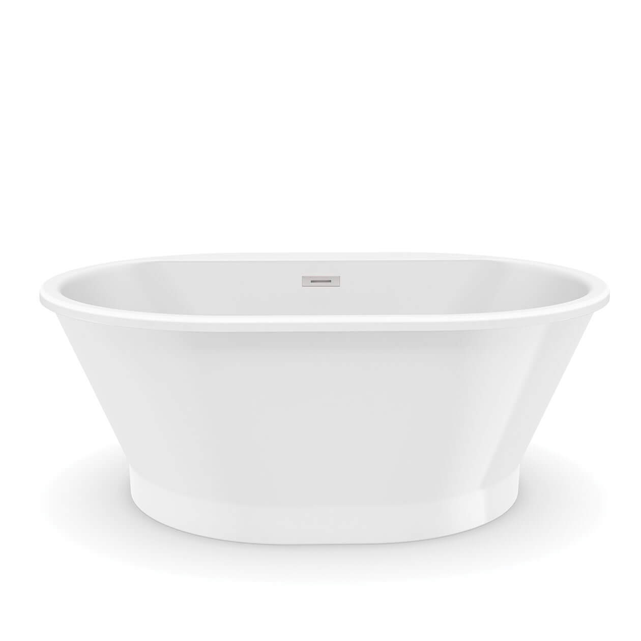 Maax Brioso 6042 AcrylX Freestanding Center Drain Bathtub