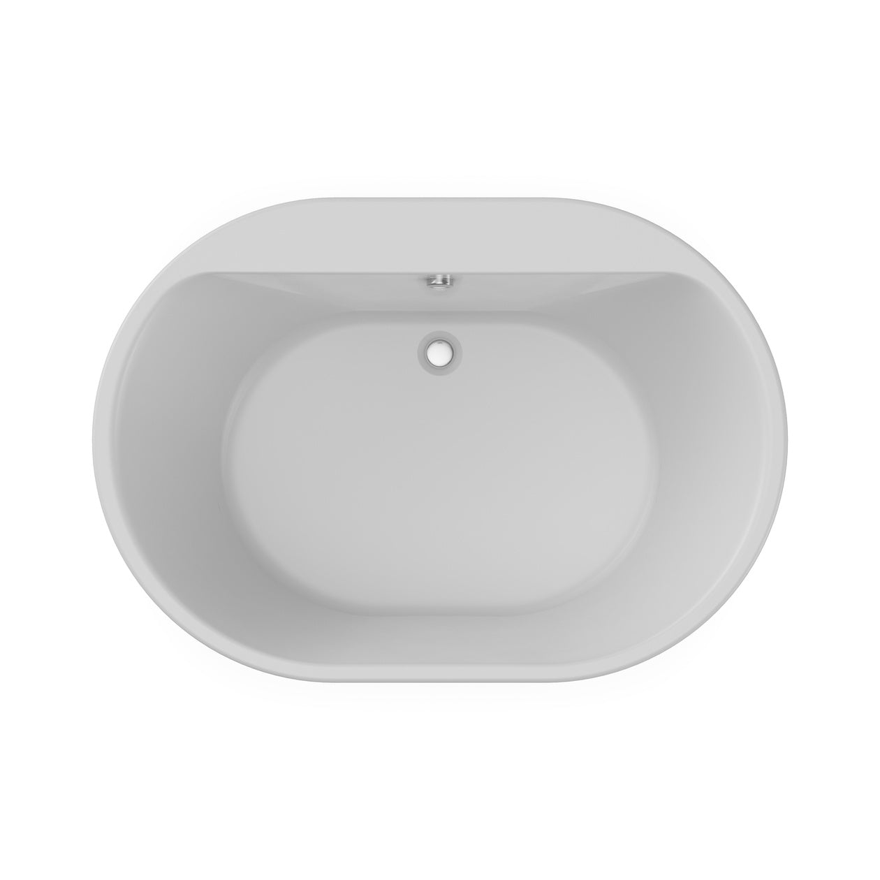 Maax Brioso 6042 AcrylX Freestanding Center Drain Bathtub