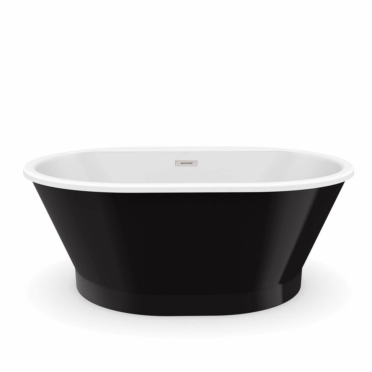 Maax Brioso 6042 AcrylX Freestanding Center Drain Bathtub