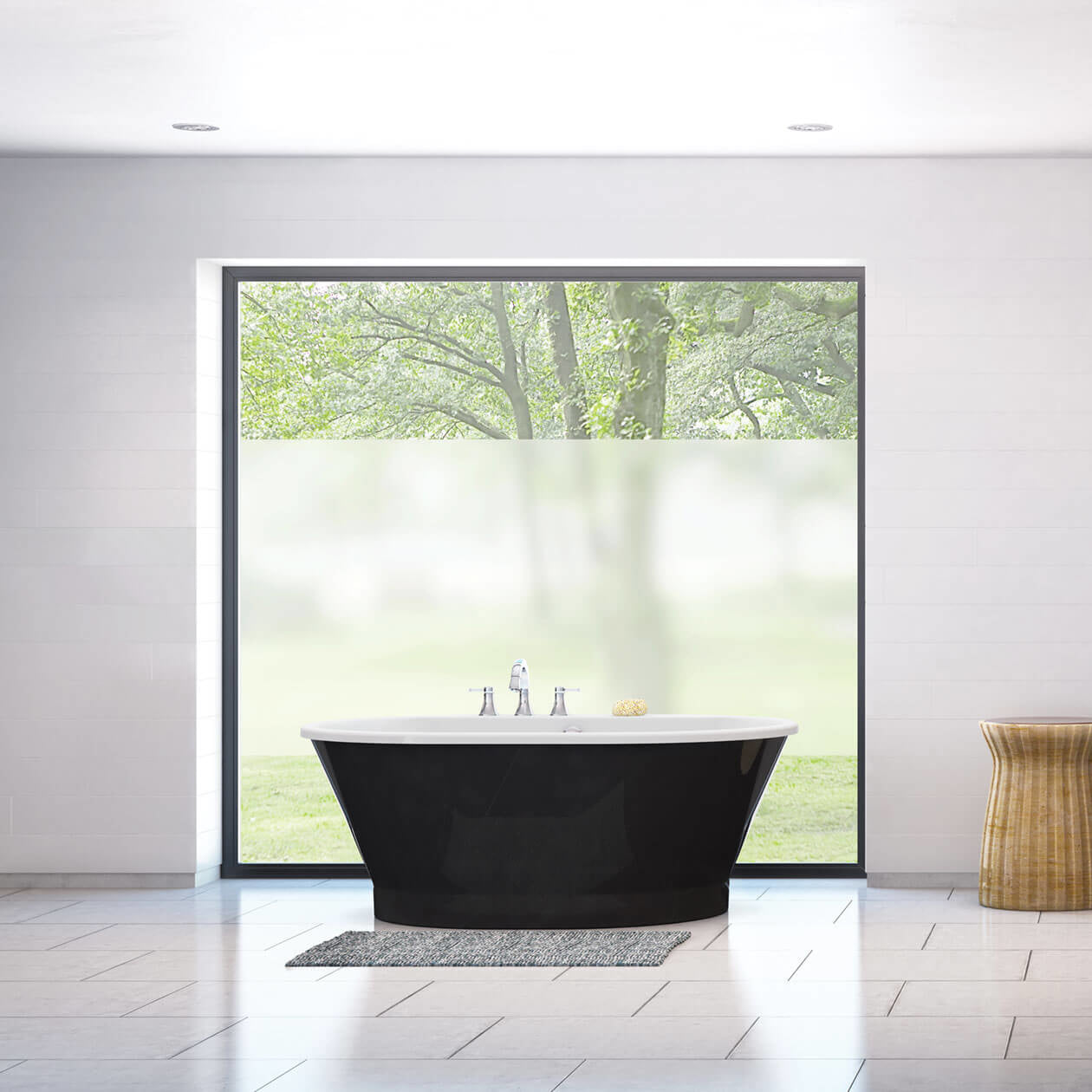 Maax Brioso 6042 AcrylX Freestanding Center Drain Bathtub