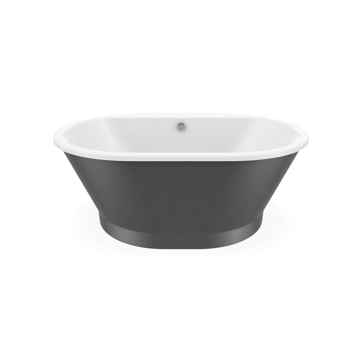 Maax Brioso 6042 AcrylX Freestanding Center Drain Bathtub
