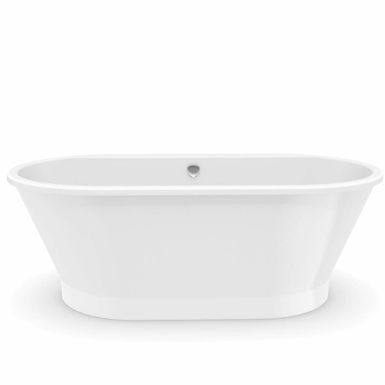 Maax Brioso 6636 AcrylX Freestanding Center Drain Bathtub