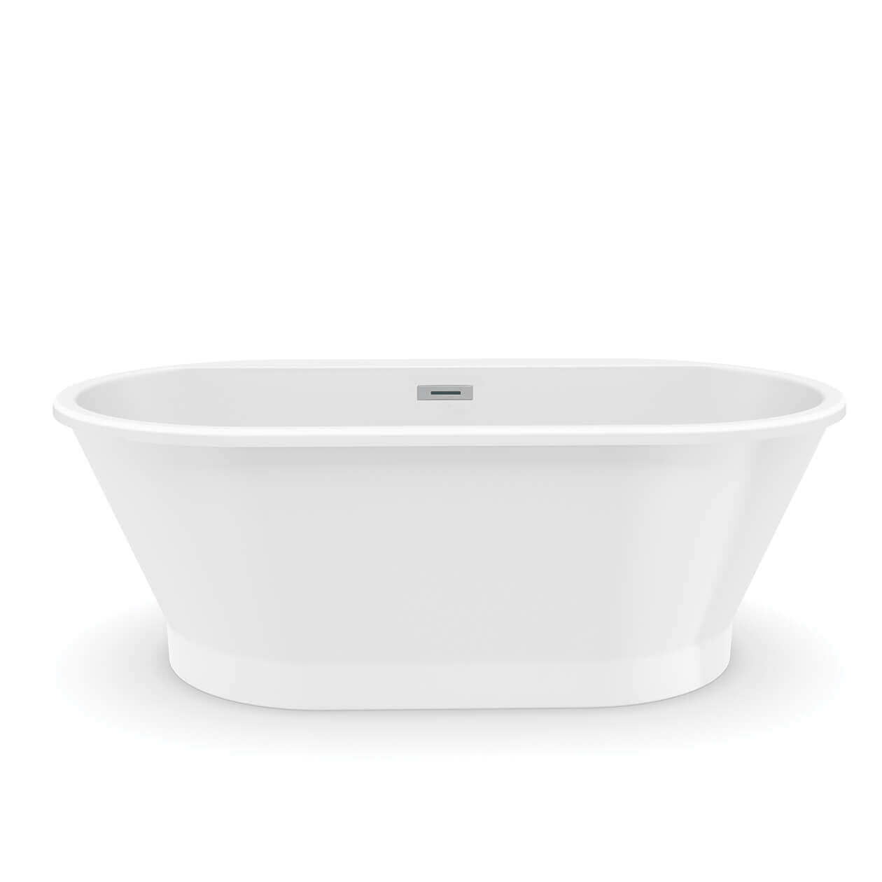 Maax Brioso 6636 AcrylX Freestanding Center Drain Bathtub